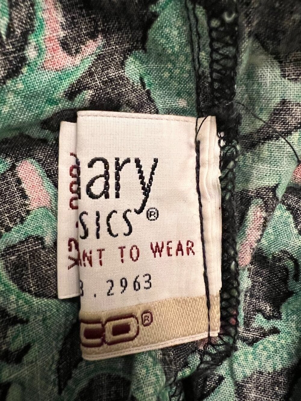 Vintage 90s Y2K Culinary Classics Chef Pants Hat 2X Alligator AOP USA Cotton - Picture 8 of 14